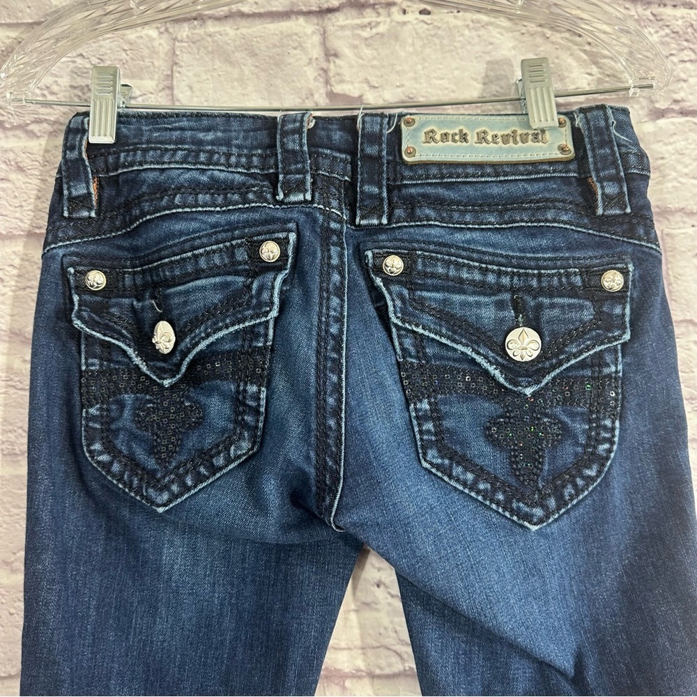 Rock revival heater boot jeans women’s - Picture 7 of 14